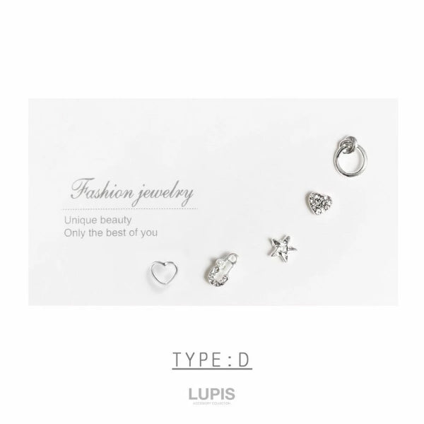 Lupis Stud Earrings Set