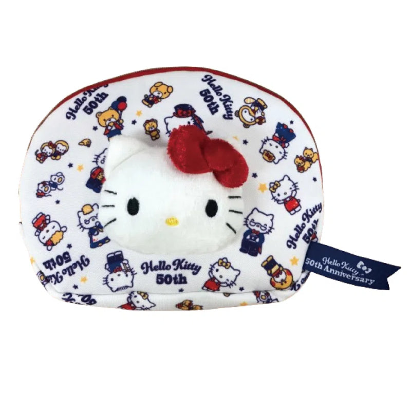Sanrio - Boa Face Cosmetic Bag / Hello Kitty 50th Anniversary