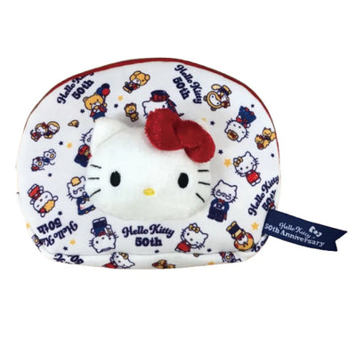 Sanrio - Boa Face Cosmetic Bag  / Hello Kitty 50th Anniversary