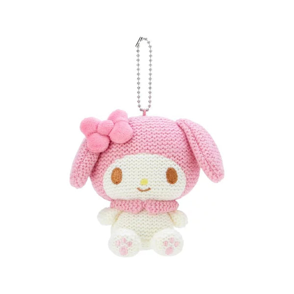 Sanrio Knitted Plush Keychain