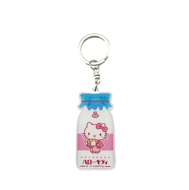 Sanrio Milk Bottle Keychain