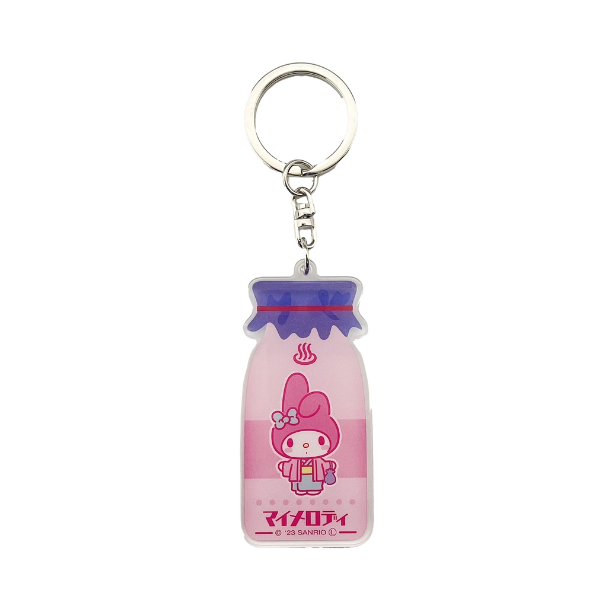 Sanrio Milk Bottle Keychain