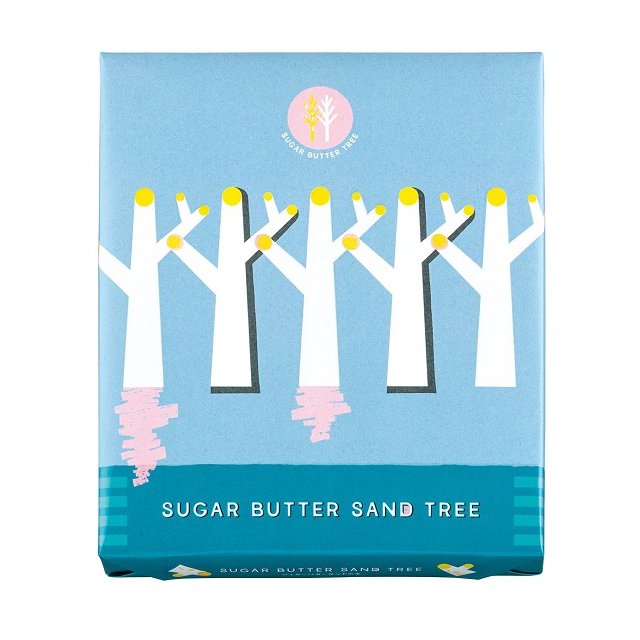 Sugar Butter Sand Tree Sandwich Cookies (14 pcs)