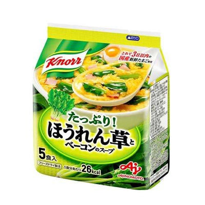 Ajinomoto Knorr Spinach Bacon Soup (5-Pack)