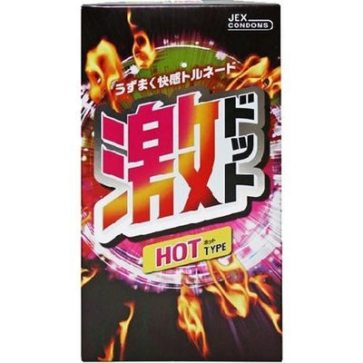 JEX Condom (Super Dots, Hot Jelly Type)