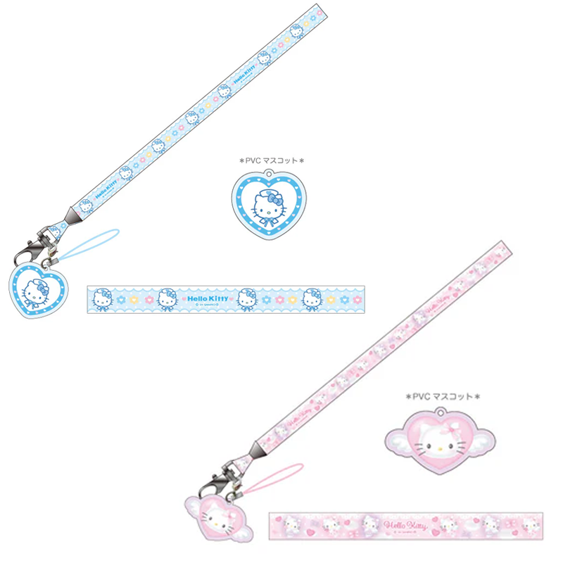 Sanrio Hello Kitty Lanyard / 90's Angel Nurse