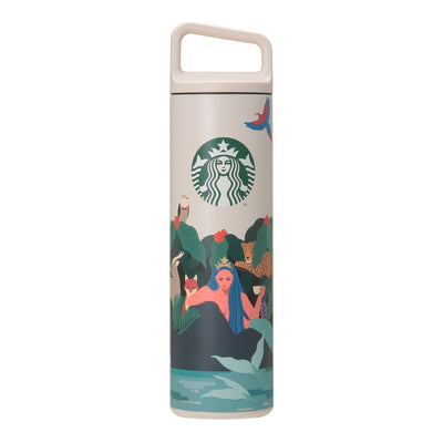 STARBUCKS Anniversary Stainless Steel Bottle with Handle Lid
