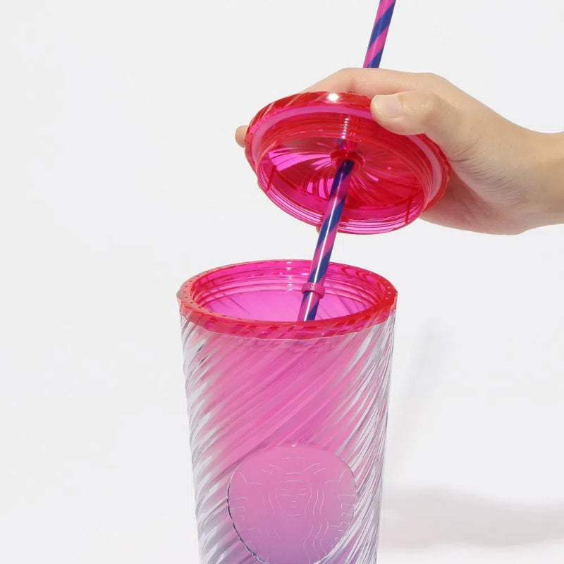 STARBUCKS Halloween Logo Cold Cup Gradient Tumbler