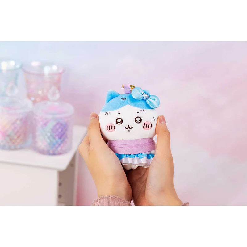 Chiikawa Caught Hachiware Plush Keychain