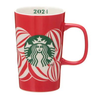 STARBUCKS Red Cup Peppermint Holiday Mug