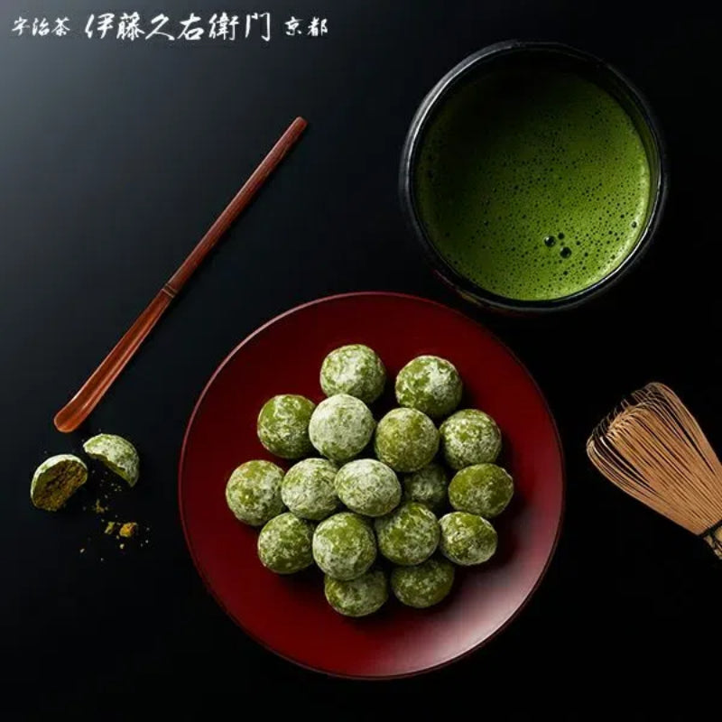 Itohkyuemon Marui Midori Sea Salt Matcha Polvorone Cookies