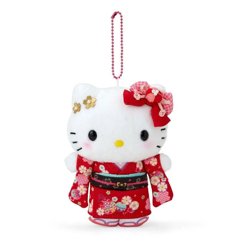 Sanrio Hello Kitty Kimono Plush Keychain