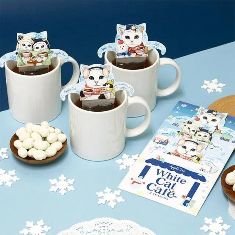 White Cat Cafe Apple Tea