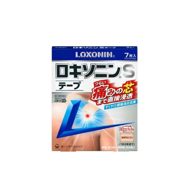 통증 완화를 위한 로크소닌 S 테이프