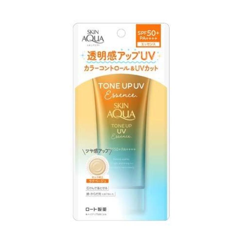 ROHTO Skin Aqua Tone Up UV Essence (Latte Beige)