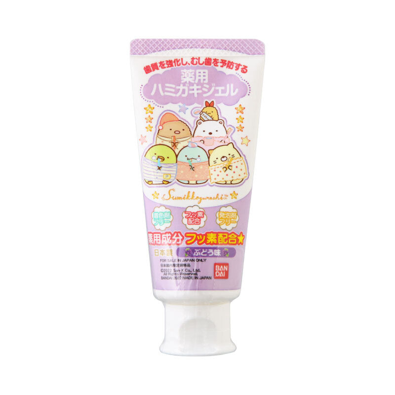 BANDAI Medicinal Toothpaste Gel – Sumikkogurashi (50g)