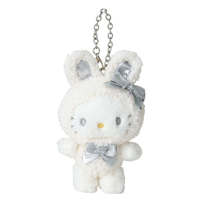 Sanrio Fuwafuwa Snow Rabbit Design Series Plush Keychain