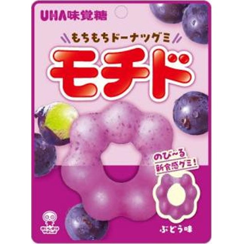 UHA 모치도 모치도넛 젤리 캔디(포도맛)