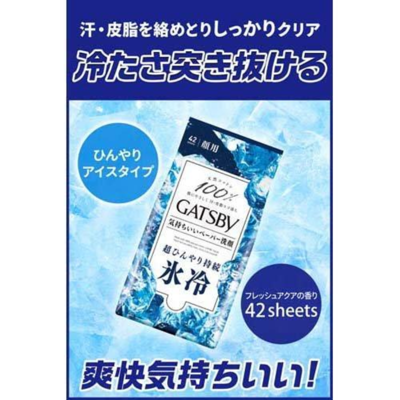 Mandom Gatsby Facial Paper (Ice Type)