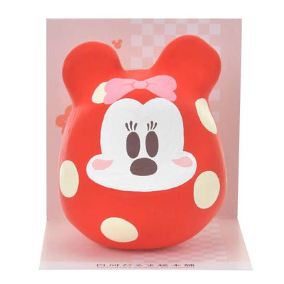Disney Mickey and Minnie Mouse Daruma Doll