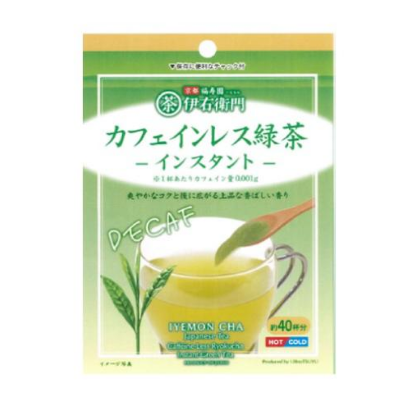 Suntory Iemon Decaf Instant Green Tea