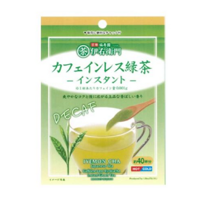 Suntory Iemon Decaf Instant Green Tea