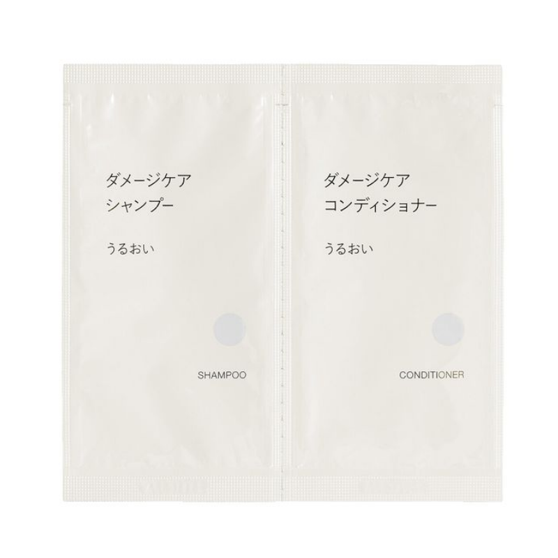 MUJI Damage Care Moisturizing Shampoo & Conditioner Sample Set