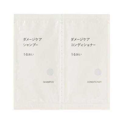 MUJI Damage Care Moisturizing Shampoo & Conditioner Sample Set