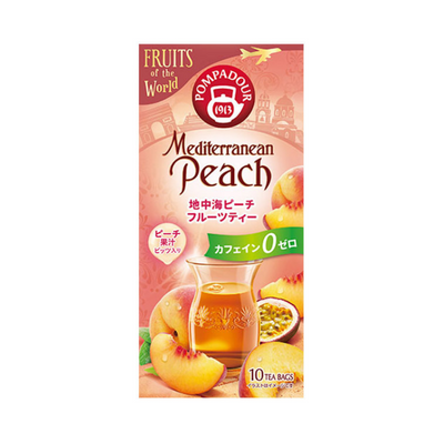 Tea Boutique Pompadour Mediterranean Peach Tea