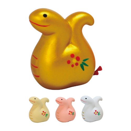 Year of the Snake Charm with Fortune (1 of 4 colors)