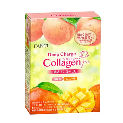 FANCL Deep Charge Collagen White Peach & Mango Jelly