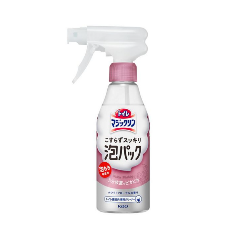 Toilet MagiClean Non-Abrasive Foaming Pack Toilet Cleaner (White Floral Scent)