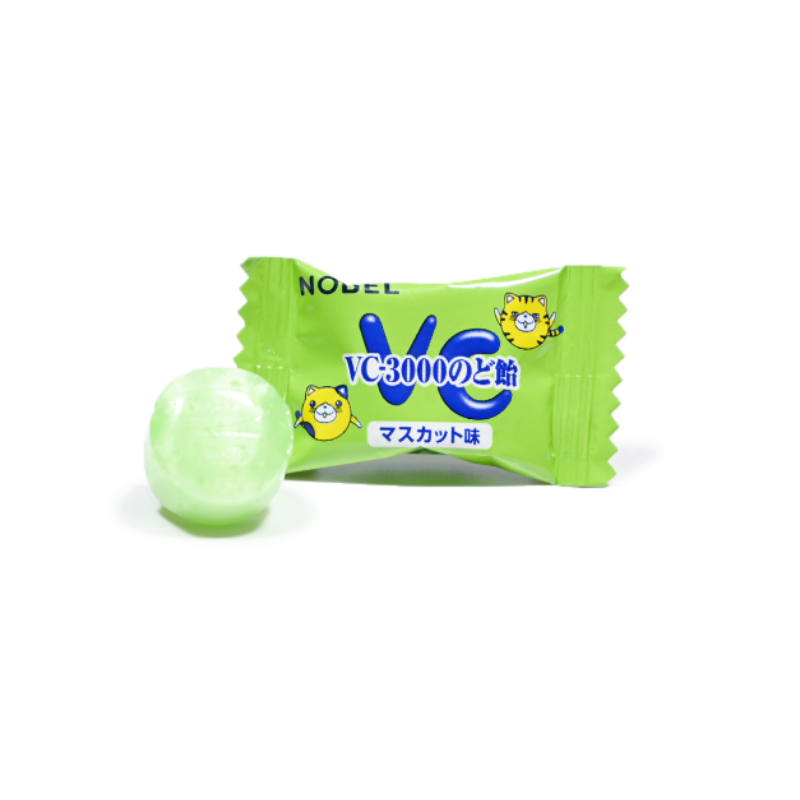 NOBEL VC-3000 Sugar-Free Muscat Grape Vitamin C Lozenges