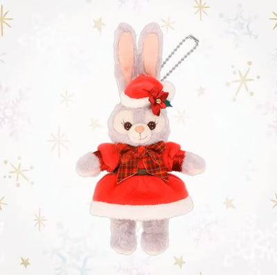 Disney Duffy & Friends Christmas StellaLou Plush Keychain