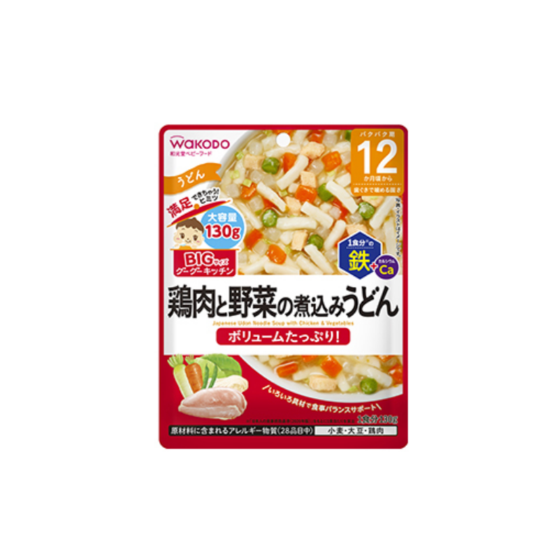 WAKODO Udon Noodles with Stewed Chicken and Vegetables