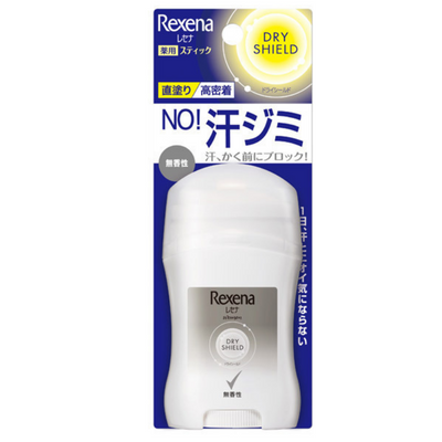 Rexena Dry Shield Powder Stick Unscented Deodorant