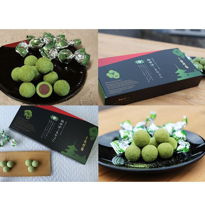 Maiko no Cha Honpo Uji Matcha Ball Chocolate