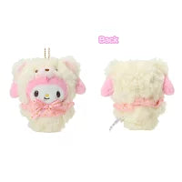 Sanrio FuwaMosa Doll Plush Keychain