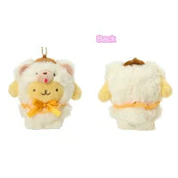 Sanrio FuwaMosa Doll Plush Keychain