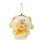 Sanrio FuwaMosa Doll Plush Keychain