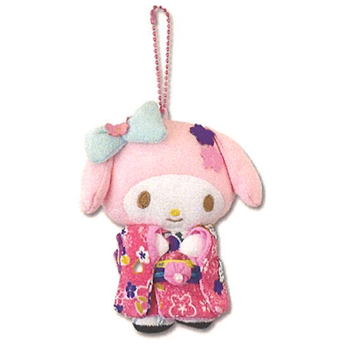 Sanrio Traditional Japanese Outfit Plush Keychain