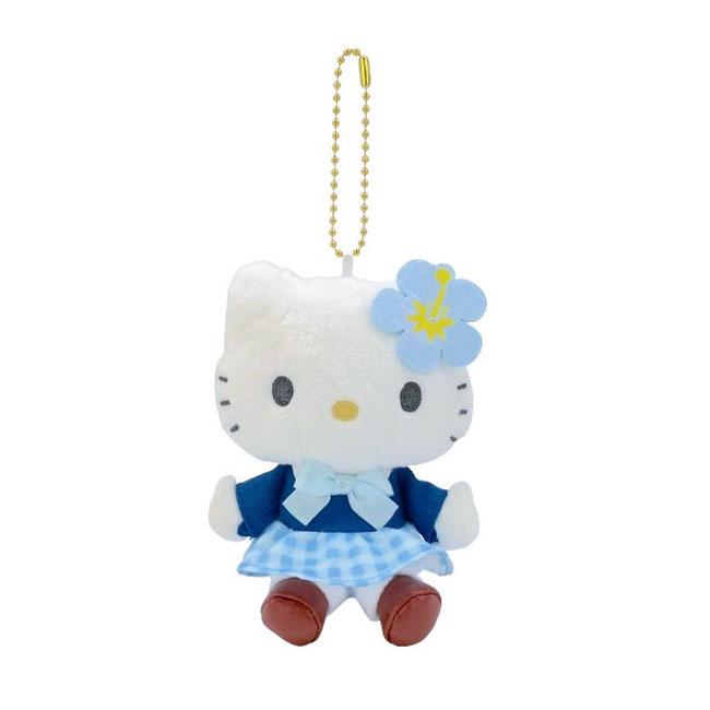 Nakajima Corporation Sanrio MC Collection Heisei Kogal Hello Kitty Plush Keychain