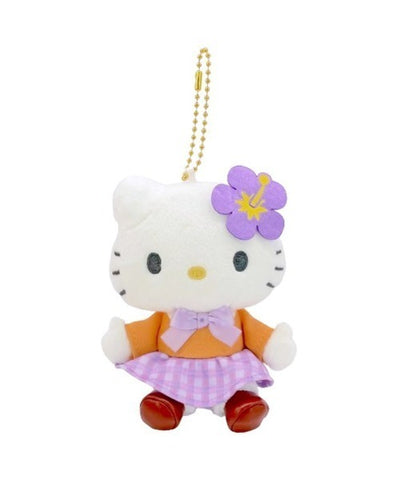 Nakajima Corporation Sanrio MC Collection Heisei Kogal Hello Kitty Plush Keychain