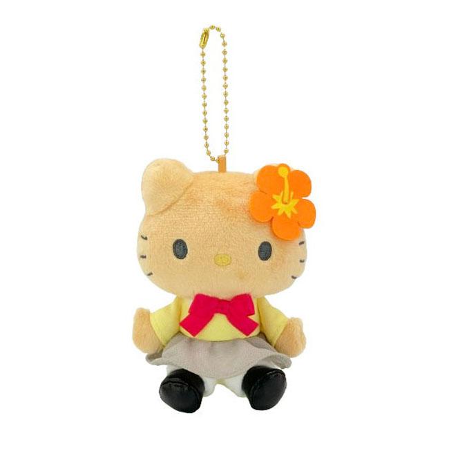Nakajima Corporation Sanrio MC Collection Heisei Kogal Hello Kitty Plush Keychain