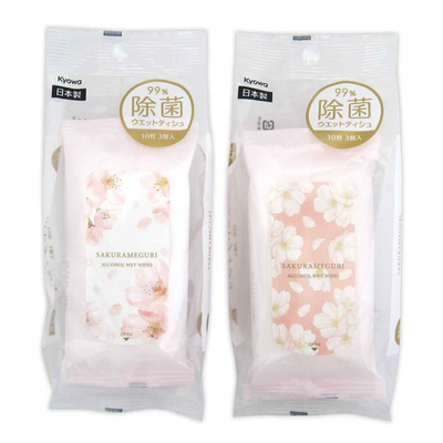 SAKURA MEGURI Alcohol Wet Wipes