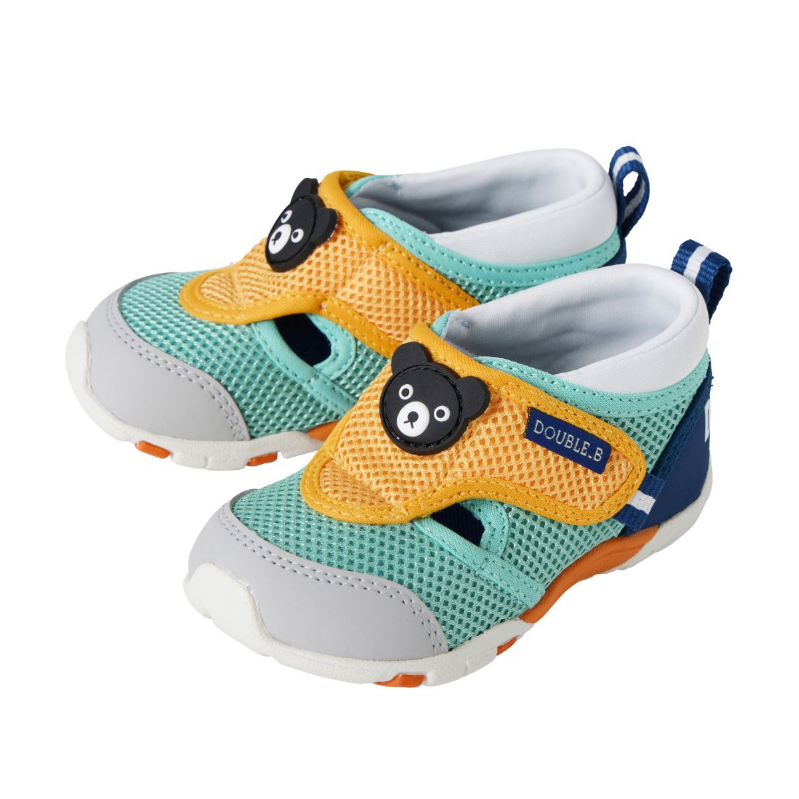 MIKI HOUSE Double Russell Mesh Second Baby Shoes