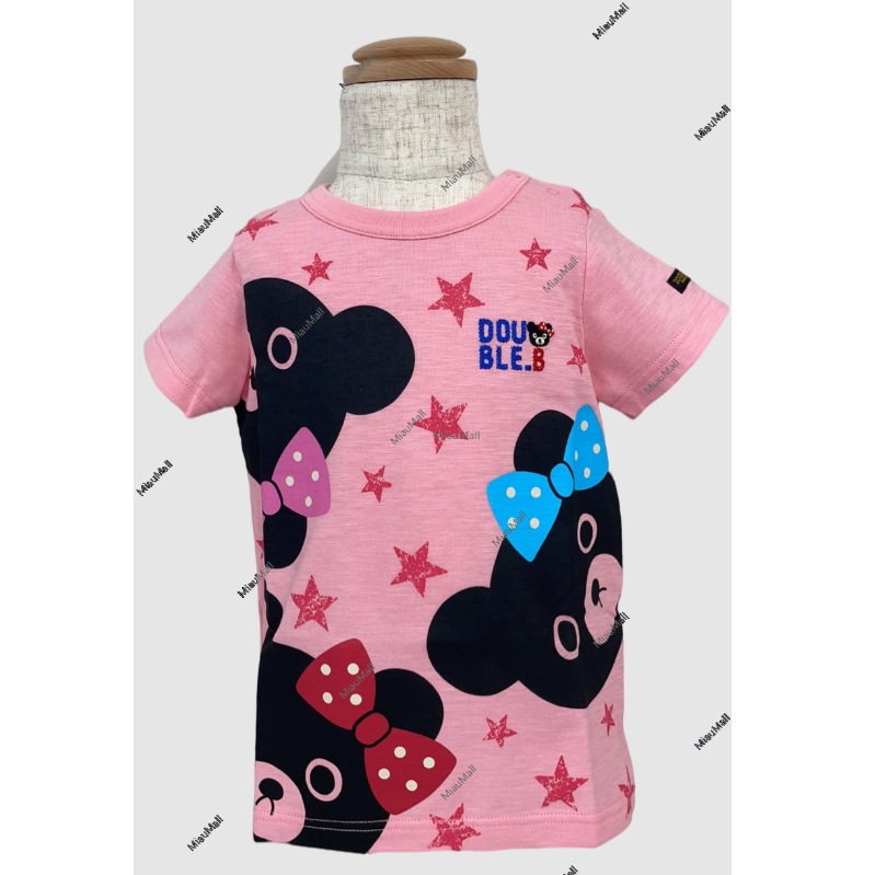 MIKI HOUSE DOUBLE-B Children's Bear T-Shirt