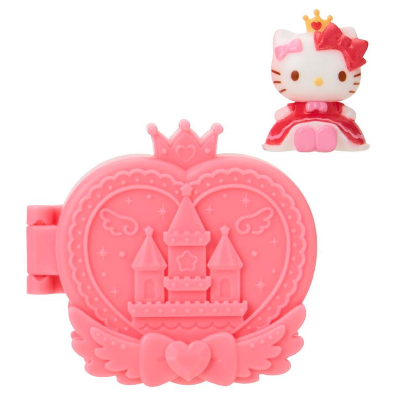 SANRIO Fizzy Strawberry Bath Bomb with Sanrio Character Castle & Mascot Figurine