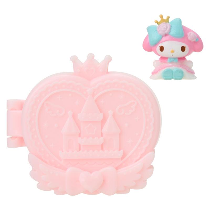 SANRIO Fizzy Strawberry Bath Bomb with Sanrio Character Castle & Mascot Figurine