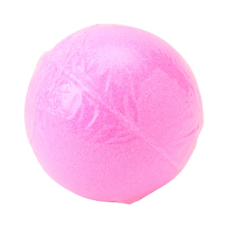 SANRIO Fizzy Strawberry Bath Bomb with Sanrio Character Castle & Mascot Figurine